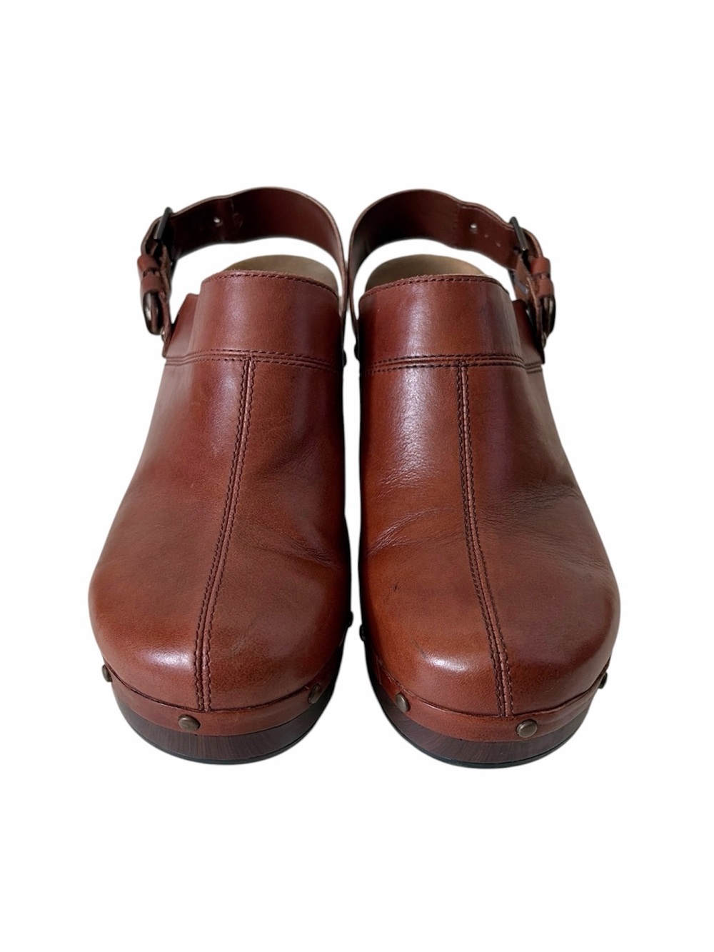 Dansko brown leather clogs size US 8.5 EU 39.5 - Picture 3 of 8